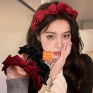 CK29 Wide hairpin with many red and black notongs, lady's style BULL.SHOP