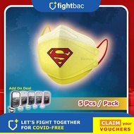 Fightbac - KF94 Simply K 4 Ply SuperMan Medical Mask (5 Pcs)