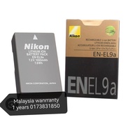 Nikon EN-EL9A ENEL9A Li-ion Battery for Nikon D5000 D3000 D60 D50 D40 D40X