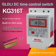 Best-Selling Model// 12V24V48V DC Microcomputer Time Control Switch Timer Timer Switch Solar Time Co