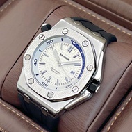 2024☊❒ VEWAWA Royal Oak for/AP/watch fully automatic mechanical watch men's ins silicone band business luminous mechanical watch top ten brands