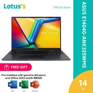 Asus VivoBook Go 14  E1404G-ANK325WMS (i3-N305,8GB,512GB,14",W11,BLK,H&S+M365)