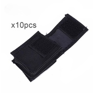 10pcs/lot Battery Holder for 9V 6F22 Battery with Magic stick Black