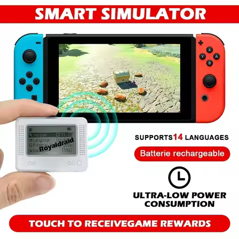 Pixl Emulator Simulator For Amiibo NFC Replacement Emulator Bluetooth-Compatible Game Emulator For S