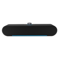 Kinyo USB炫光多媒體喇叭 320 x 57 x 70mm 509g  US-302  黑色