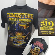 เสื้อผ้าบางฮาเลย์ Harley-Davidson ผ้ามุ้งบางใส่สบาย สไตล์วินเทจ ป้ายVintage 3D EMBLEM S-5XL