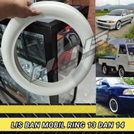 white wall lis ban mobil mirip stiker ban mobil lis putih ban mobil ring 14 dan ring13