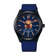 【🇯🇵免本地運費】【日本製機蕊】日本直送 原裝進口 日版 Super Mario 馬里奧 精工 SEIKO ALBA 10BAR 防水 手錶 Watch 腕時計 石英錶 Navy