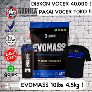 Evolene Deluxe Vanilla Ice Cream Chocolate Hazelnut 10lbs 10lb 4.5kg Evo Mass Evolene Chocolate Stra