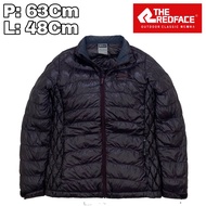 J47 Jaket Bulang Ultralight Outdoor The Redface Hitam Bulu Angsa Musim Dingin Hiking Pendaki Gunung 