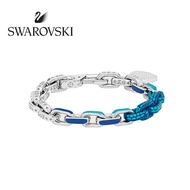 SWAROVSKI Blue Ocean Fish Tail Personalized Diamond Bracelet, S925 Sterling Silver Fashion Women's B