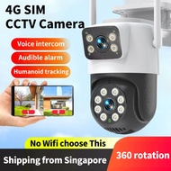 4G cctv camera indoor&amp;outdoor 4G SIM Card CCTV Camera 1080 HD Outdoor Security PTZ Camera 1080P Surveillance Ai Human Detect Two Way Audio CCTV Camera