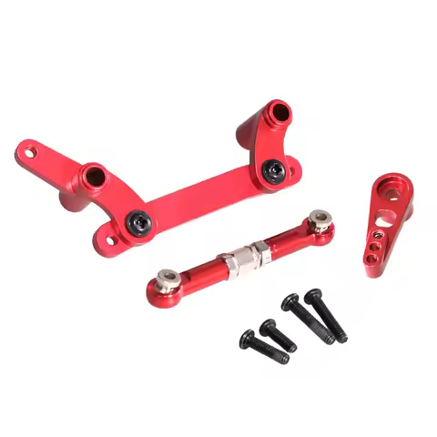 SCY 1/16 Full Series JJRC C8805 Remote Control Car Parts Metal Upgraded Steering Components Steering