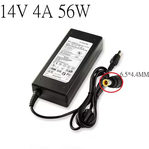 14V 4A LCD Monitor AC Power Adapter For Samsung SyncMaster 770TFT 17" SMT-170QN 570S TFT 180T 18" Ch