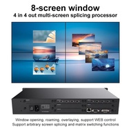 TV Video Wall Processor HD Controller 4x4 HDCP1920x1080P60Hz 4 Input 4 Out HDMI Matrix Switcher Spli