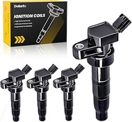 Dollarfix 4PCS Ignition Coil For Kia Forte 2010-2013, Hyundai Equus 2011, Genesis Coupe 2010-2014, K