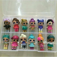 【MENG HONG】 12 LOL DOLLS LOL Surprise Dolls Organizer Box (LOL Dolls Storage Box)