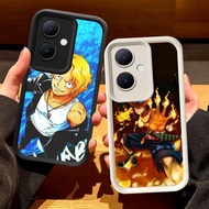 O-19 One Piece Sabo Ace Casing for OPPO Reno Realme Narzo C55 C67 13F 10 N55 5G Black and White