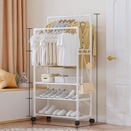Rak Baju Gantung Pipa Besi Berdiri Stand Hanger Display Butik Bazar / Gantungan Baju Tas / Jemuran P