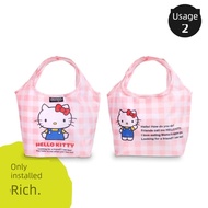 foldable shopping bag recycle bag foldable Japanese KT Foldable Cute Portable Cartoon Environmentall
