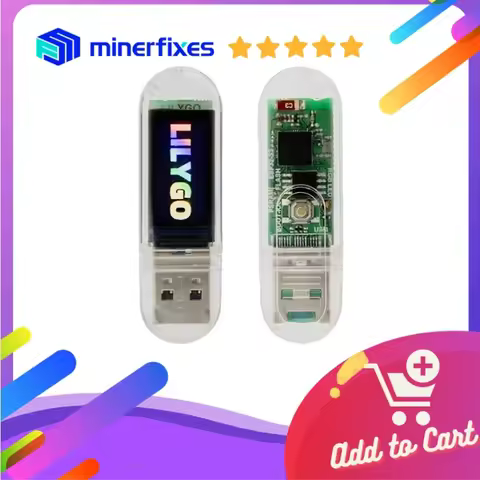 Lucky Miner LV03 USB Bitcoin Miner 250KH/s NerdMiner V2 Style Silent Crypto Mining Device Mini BTC S
