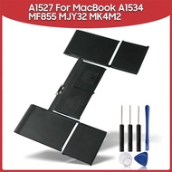 New Replacement Battery A1527 For A1534 12" MJY32 MK4M2 MF855 A1705 2019 Premium Rechargable Batteri