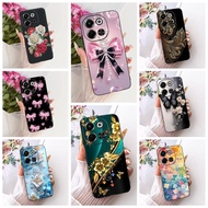 Cover Tecno Spark 30 5G Case KL8 Cute Cat Fashion Butterfly Funny Painted Casing Techno Spark 30 5G