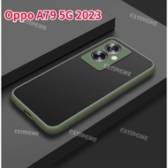 Oppo A79 5G 2023 Shockproof Transparent Matte Phone Case Protects The Camera Casing for Oppo A79 5G 