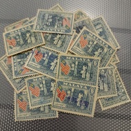 Stamps Setem 1957 FEDERATION OF MALAYA 1957 Tapping Rubber Tree 6 cents (10pcs)