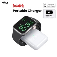 Portable Watch Power Bank Wireless Travel Portable Charger Compatible with iWatch Series 1/2/3/4/5/6