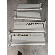 TOYOTA ALPHARD ANH10 PFL NFL SIDE SKIRT
