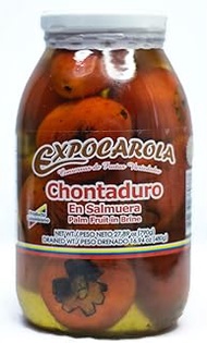 SuperFruit Peach Palm Fruit IN BRINE by Expocarola Essential Aminos, Omega 3 & 6, Supports Skin Heal