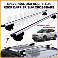 🗄️ For Proton X50 SUV Car Roof Rack Bar Luggage Carrier Car With Side Rail Rak Bumbung Kereta Universal Car Roof Rack