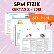 [PDF] Ebook SPM Fizik – Koleksi Soalan Esei Tingkatan 4 & 5 (PDF Digital)