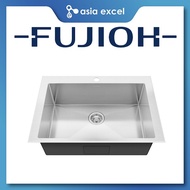 FUJIOH FZ-SN50-S63T 73CM SINGLE BOWL TOP MOUNT STAINLESS STEEL KITCHEN SINK