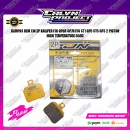 FJN 2P BRAKE PADS FJN GP6R GP7R F16 ST1 GP5 ST5 GP3 2 PISTON HIGH TEMPERATURE 550C