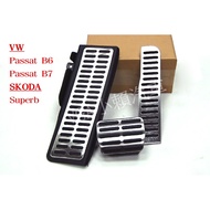 ((VAG Xiaolai Car) K01/Passat B6 B7 Superb Metal Pedal Accelerator Brake Rest