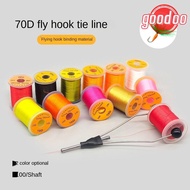 GOODOO Fly Tying Thread line, Super Strong Salmon Fly Fishing Line, Bass Premium Flies Fishing Line