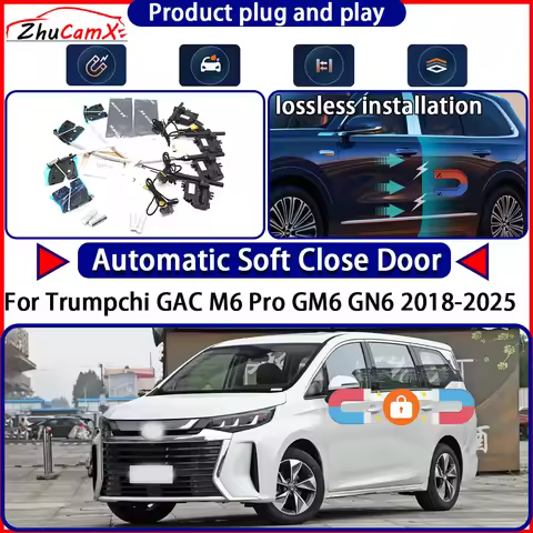 Door Lock Actuator for Trumpchi GAC M6 Pro GM6 GN6 2018-2025 Soft Close Door Kit Power Latch System