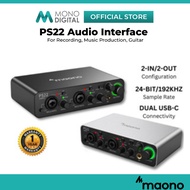 MAONO PS22 ProStudio Audio Interface USB Sound Card for Recording Music Production Podcast YouTube S