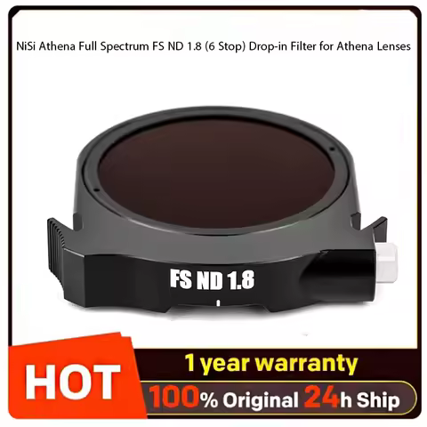 NiSi Athena Full Spectrum FS ND 1.8 (6 Stop) Drop-in Filter for Athena Lenses