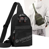 WEPOWER 38004 sling bag beg lelaki waist bag men