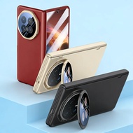 With Privacy Tempered Glass Flim Full Protective Case For Honor Magic V6 magic V5 Spring Hinge Holde