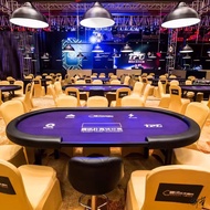 Texas table is a foldable table21Round folding table with table legs for private storage, poker fold