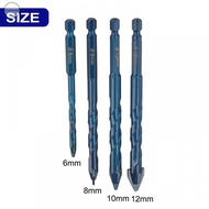 All Purpose Carbide Drill Bits for Wall Glass Wood Metal Tiles 4pcs Set