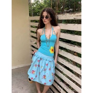 [Hot Girl Must-Have] Slimmer Look Sexy 0g 40 Pcs 1 X 1 Plain Cotton Halterneck Strap Beaded Lace Cam