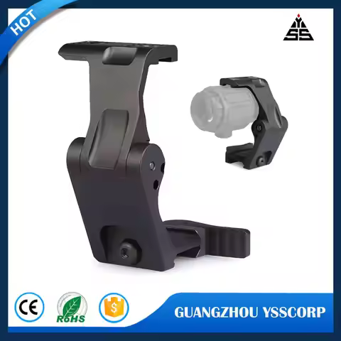 FTC OMNI Magnifier Mount - Quick Detach 2.26" Optic Mount Compatible with Holosun/SIG, Aluminum QD L