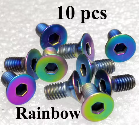 DIN 7991 M3 Titanium screw M3x4 M3x5 M3x6 M3x7 M3x8 M3x9 M3x10 M3x12 M3x14 M3x15 M3x16 M3x18 M3x20 F