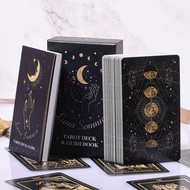 [Taiwan Ready Stock Next Day Arrival] Sleeping Moon Tarot Card Classic Weite System High-Quality Coa