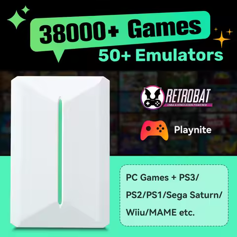 PC/Retro Game Consoles&Hard Drive For PS3/PS2/PS1/Switch/Dreamcast/Saturn/WIIU With 38000+ Games&42